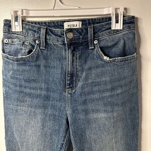 Pistola Lennon High rise Crop Boot Jeans